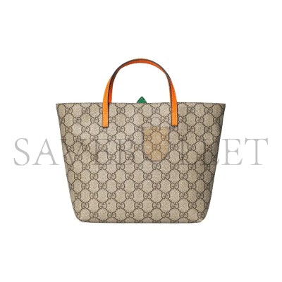 GUCCI GG SUPREME MONOGRAM KIDS PINEAPPLE TOTE 580840 (21*20*10cm)